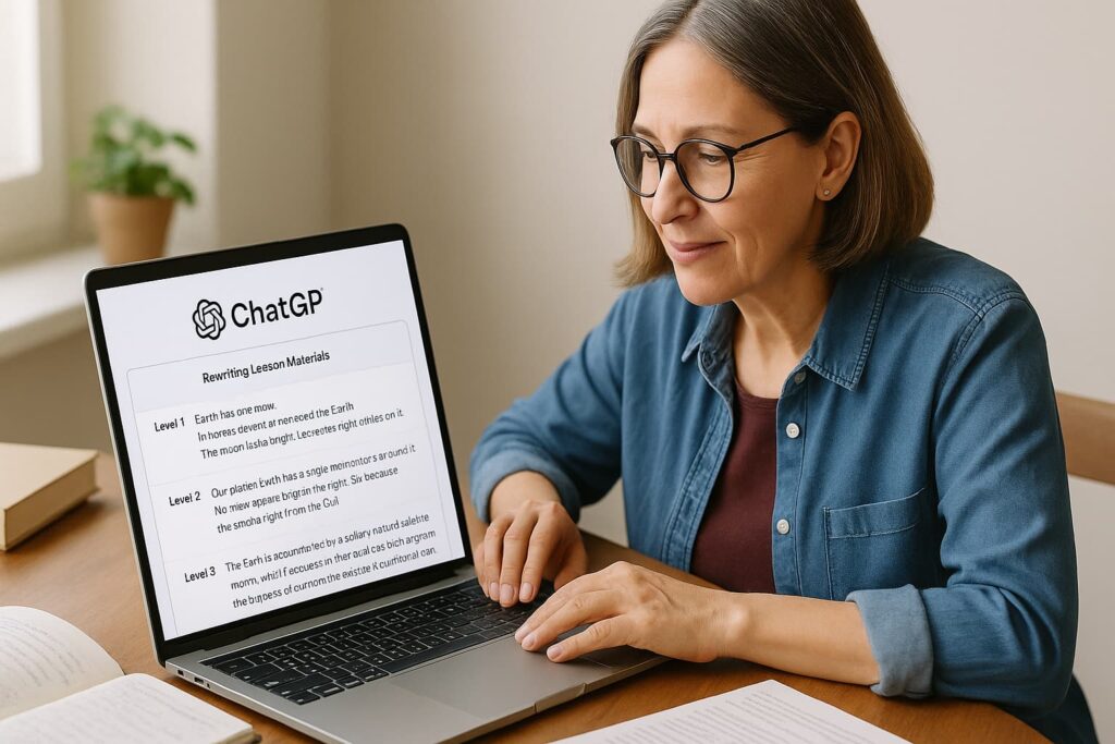 ChatGPT supports differentiated instruction with AI tools for smart teaching.