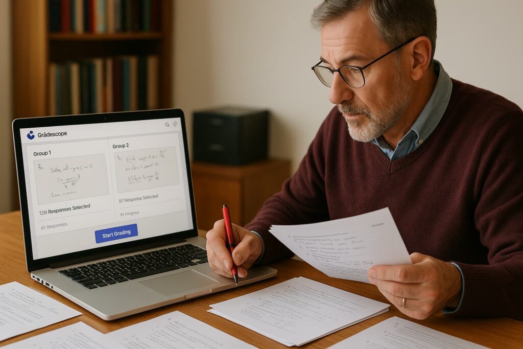 Gradescope saves educators hours with automated grading powered by AI tools for smart teaching.