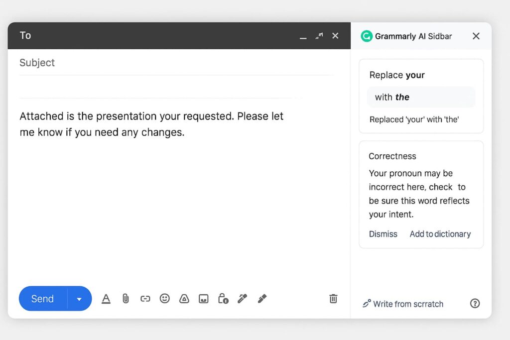 “Workspace showing top free AI Chrome extensions that save time, used in real productivity setup (2025)”