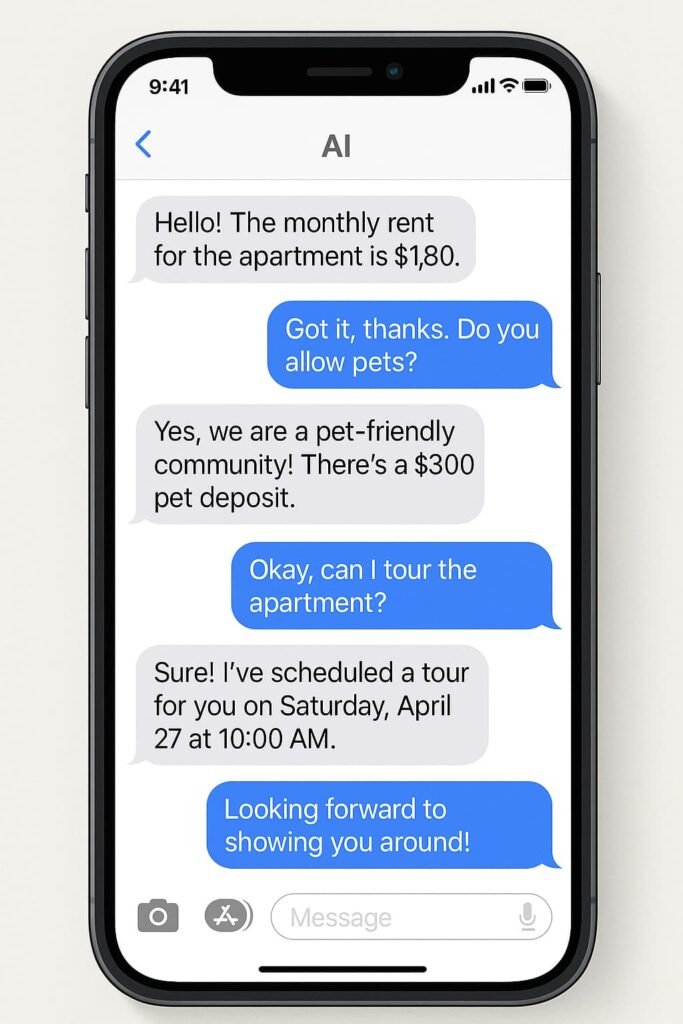 HeyRepli uses AI messaging to automate follow-ups and increase lead conversion in ai tools for real estate marketing.