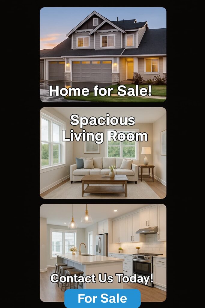 Omee.ai produces engaging short-form videos with captions and music using ai tools for real estate marketing.