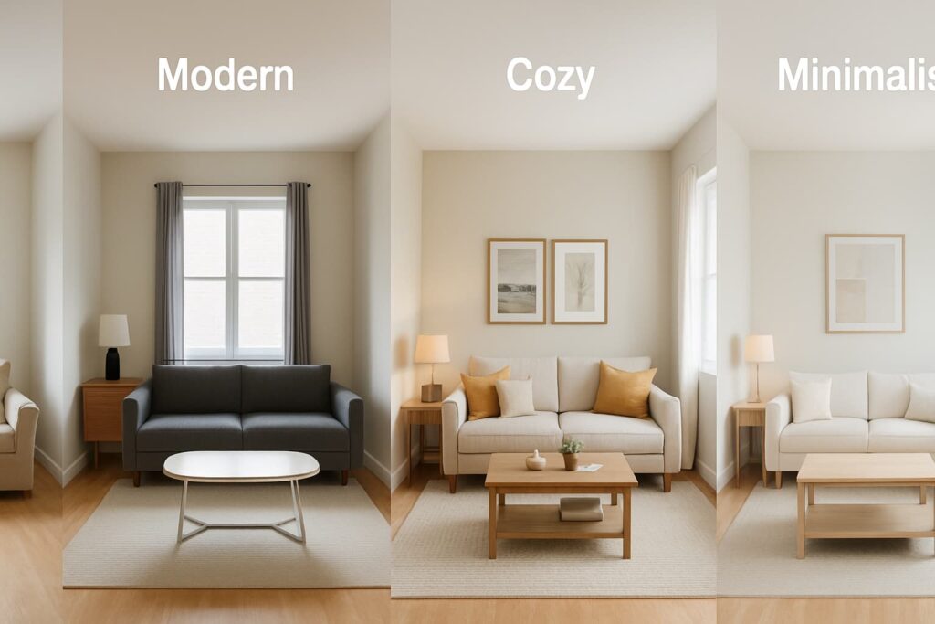 ReimagineHome enhances listing appeal using ai tools for real estate marketing with virtual staging and design styles.