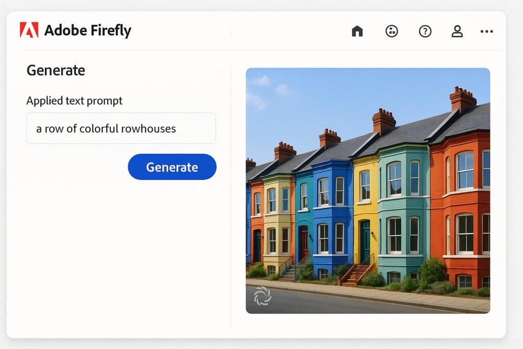 Adobe Firefly exemplifies the best AI tools for designers by converting text prompts into stunning images.